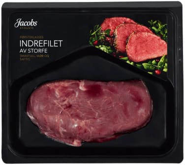 Storfe Indrefilet Ca170g Jacobs Utvalgte