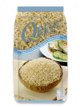 Q-RICE Thai hom mali cargo rice 1kg
