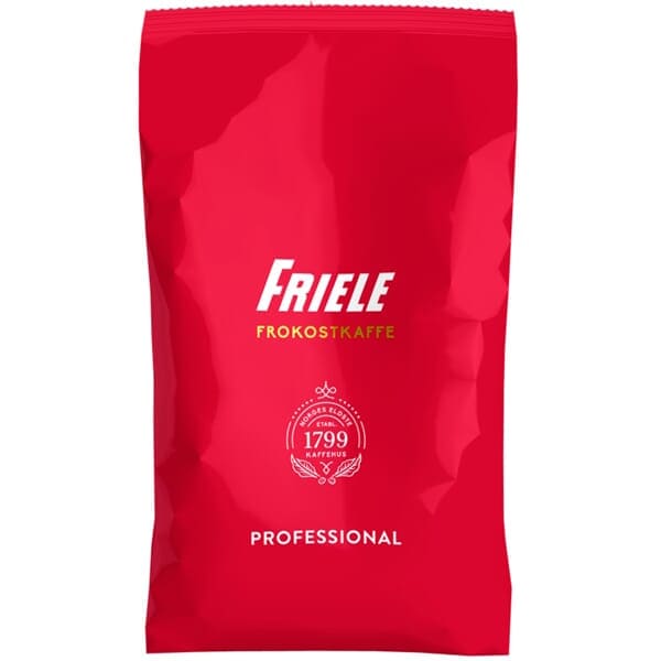 Friele frokostkaffe mørk hel 12x500g