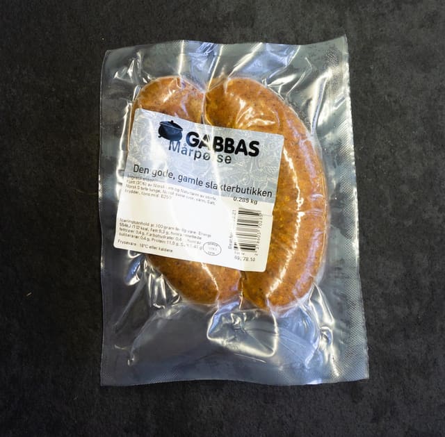 Mårpølse Gabbas pr.kg