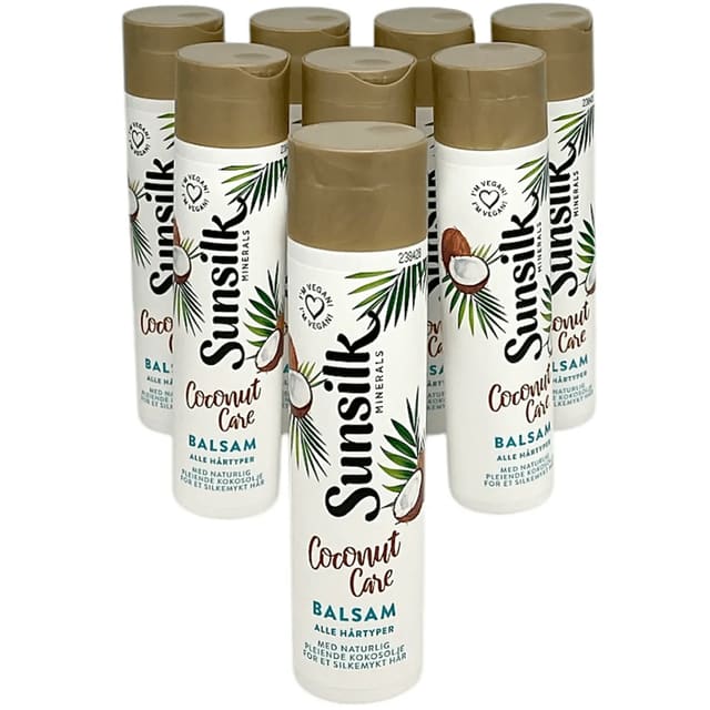 Sunsilk Minerals Coconut Care Balsam 8x250ml | Storpakk