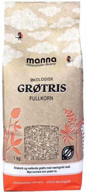 Grøtris fullkorn 1 kg