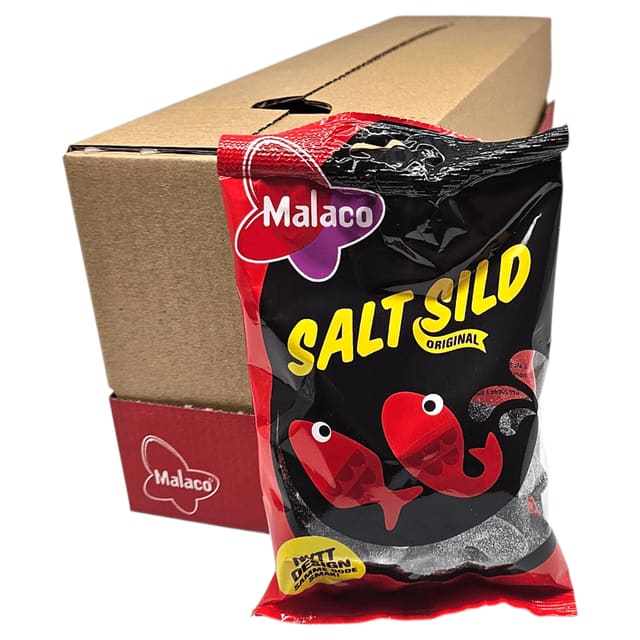 Malaco Salt Sild 16x100g | Storpakk