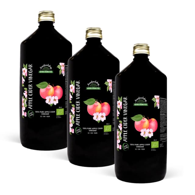 Eplecidereddik ØKO 1000ml x 3 flasker