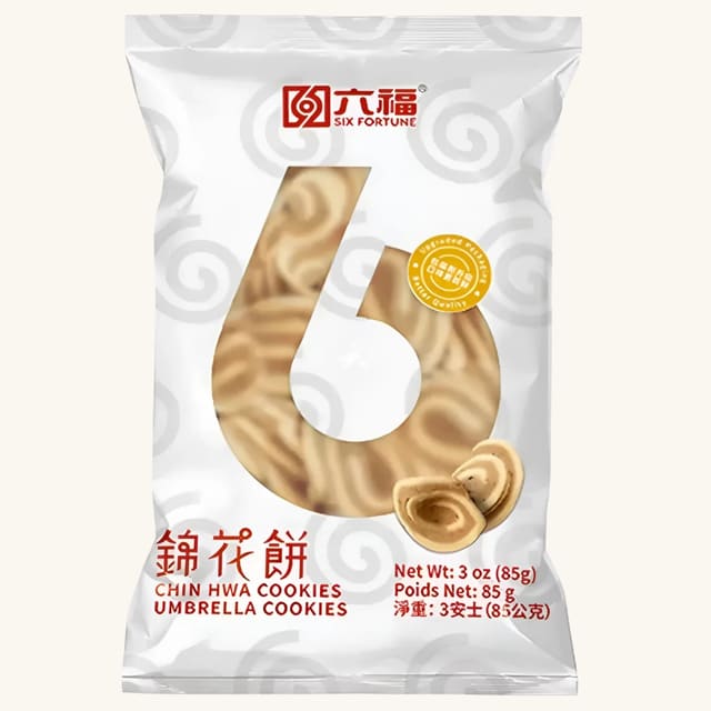 Ma Hwa Cookies Dough Twist Cookies - Six Fortune, 85g