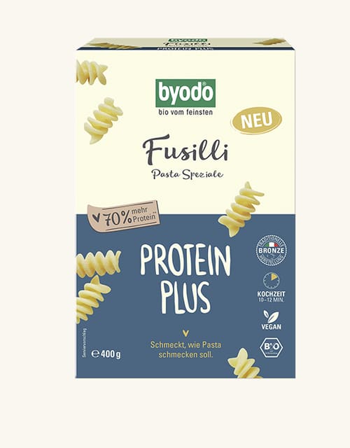 Fusilliproteinrik, 400 g, økologisk, Byodo