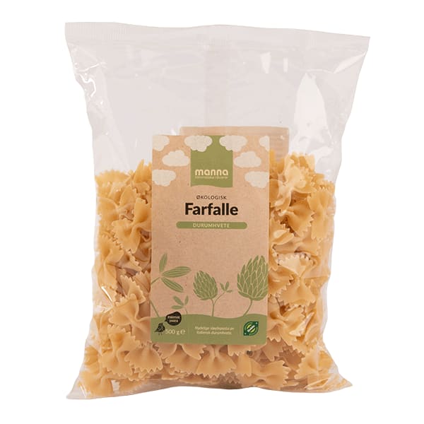 Farfalledurum, 500 g, økologisk, Manna