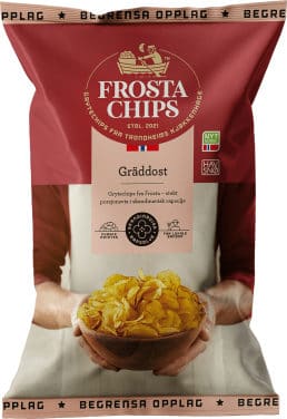 Frostachips Gräddost 150g