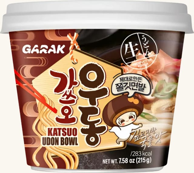 Garak Katsuo Udon Bowl 215g