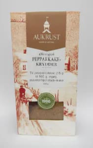 Pepperkakekrydder økologisk 30 g Aukrust Gard