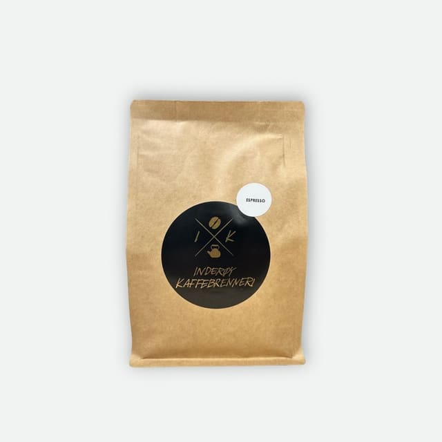 Espresso Maya-krutt økologisk 250 g – Inderøy Kaffebrenneri