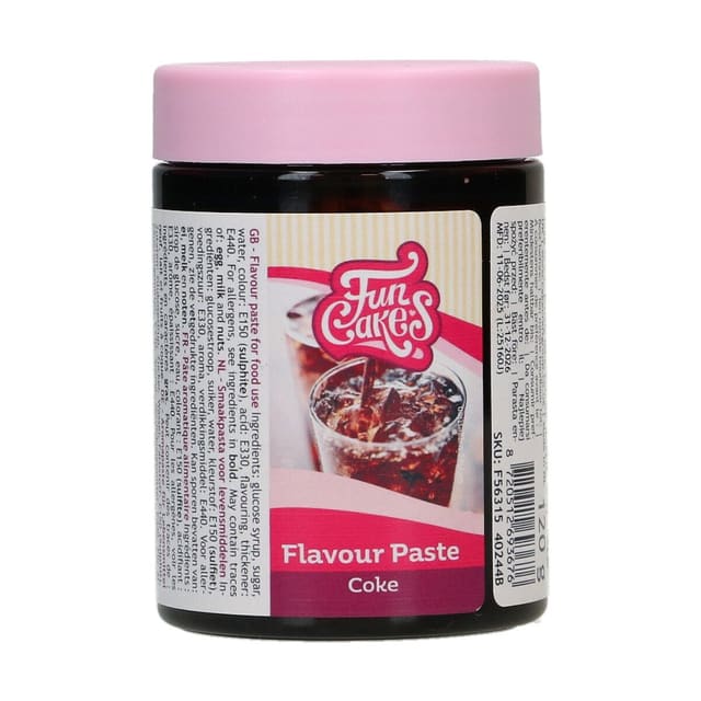 Cola-smakspasta – 120 g FunCakes – BEST FØR 06/26