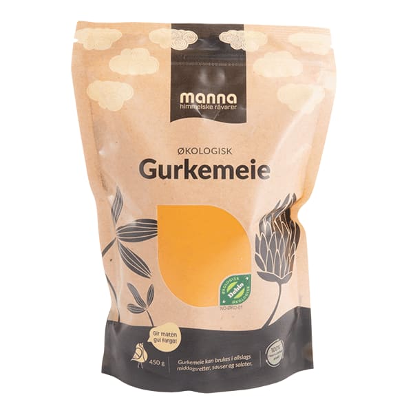 Gurkemeie450 g, økologisk, Manna