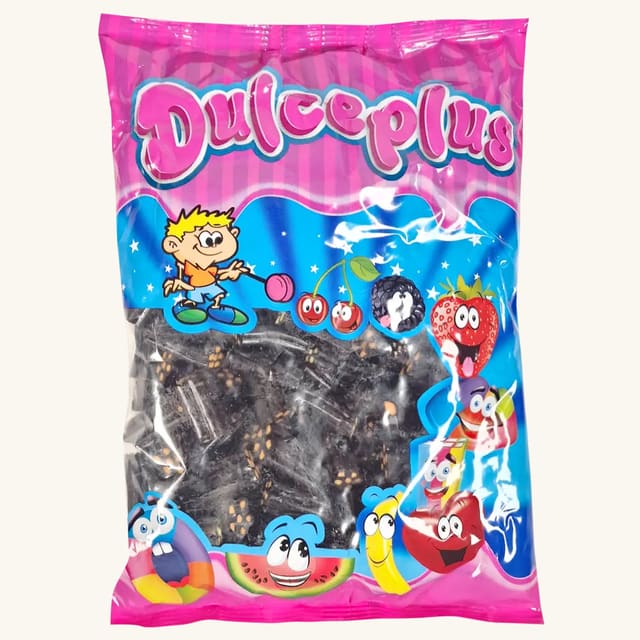 Dulceplus Vingummiblanding Lakris 1kg | Storpakk