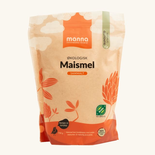 Maismelsammalt, 750 g, økologisk, Manna