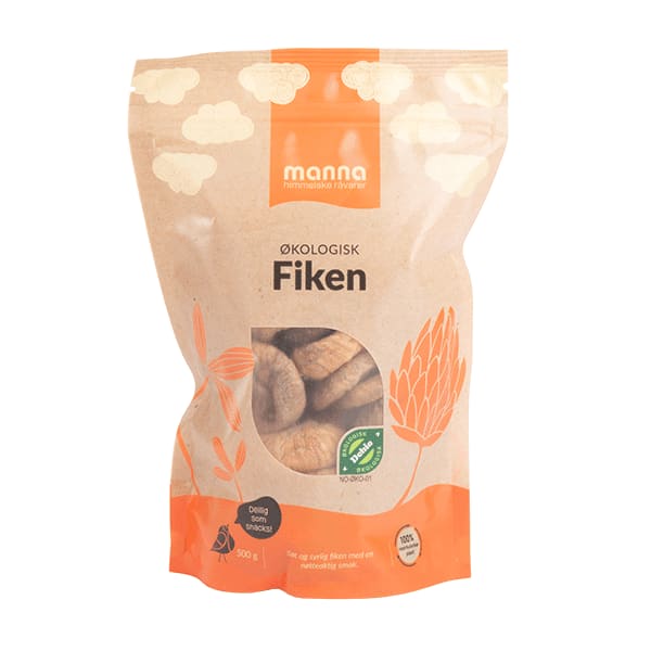 Fiken500 g, økologisk, Manna