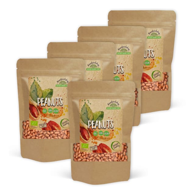 Peanøtter Premium RAW ØKO 500g x 5 pakker