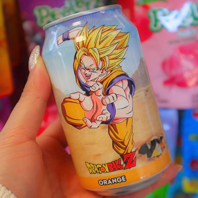 Dragon Ball Z Soda Goku Orange Flavour 330ml (KAWAJI)