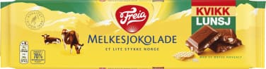 Melkesjokolade Kvikk Lunsj 200g Freia