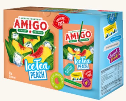 Amigo Icetea Peach 8x200ml