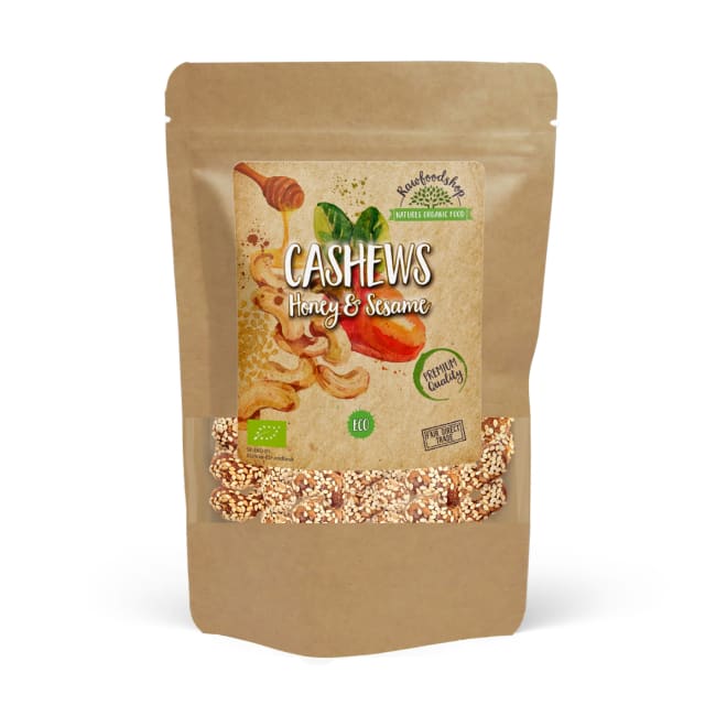 Cashewnøtter Honning & Sesam ØKO 200g