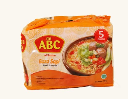 ABC Nudler Biff Smak 300g