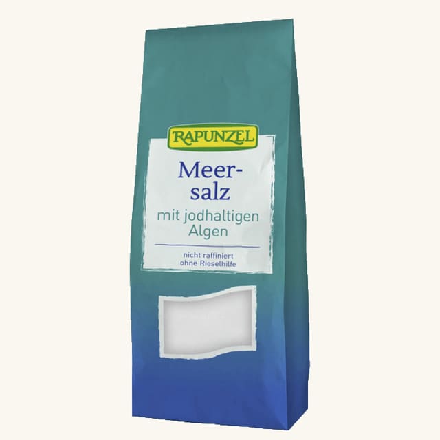 Havsalt m/jod500 g, Rapunzel