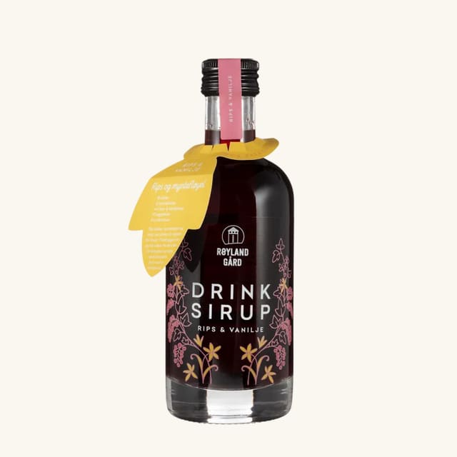 Drinksirup Rips & vanilje 250 ml