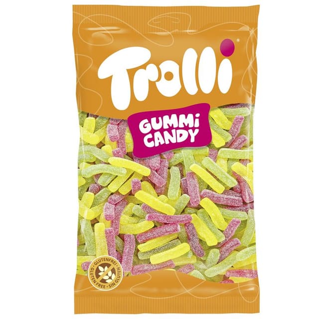 Trolli Sour Sticks 1000g | Storpakk
