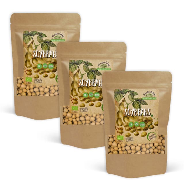 Soyabønner ØKO 500g x 3 pakker