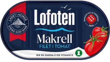 Makrell i Tomat Original 170g Lofoten