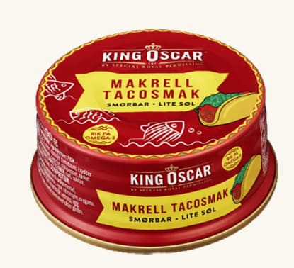 King Oscar Tacosmak 90g