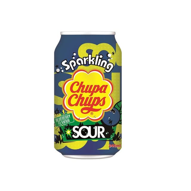 Chupa Chups Sour Blueberry 345ml