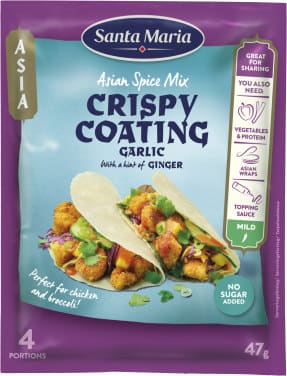 Crispy Coating Garlic Ginger 47g Santa Maria