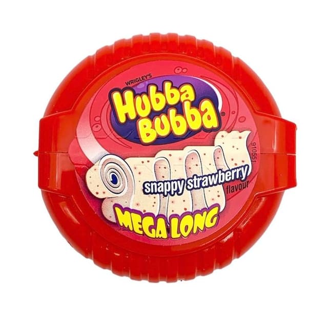 Hubba Bubba Tape Snappy Strawberry 56g ...