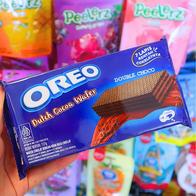 Oreo Dutch Cocoa Wafer Double Chocolate 117g