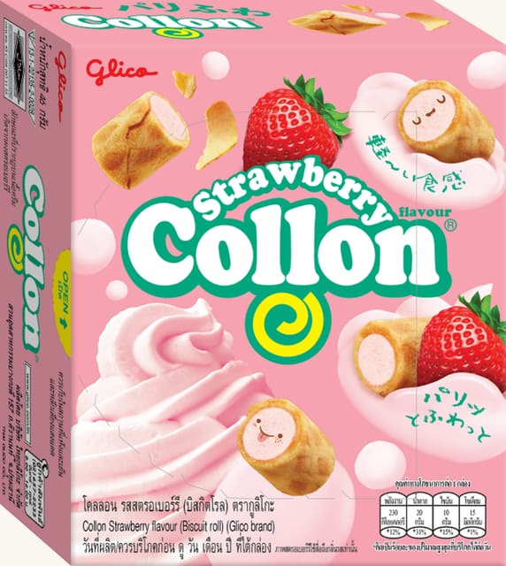 Glico Collon Strawberry 46g