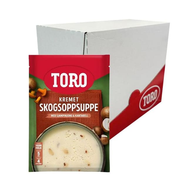 Kremet Skogsoppsuppe (Kartong 22 x 66g)