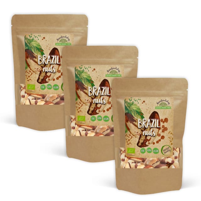 Paranøtter Premium RAW ØKO 1kg x 3 pakker
