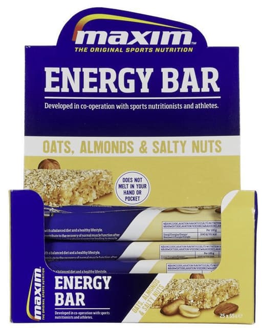 Maxim Energibar 25x55g Havre