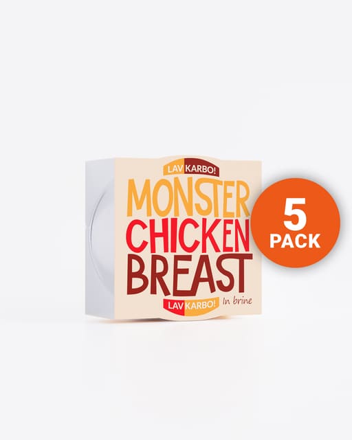 Monster Canned Chicken 5x155g – FEMPAKNING