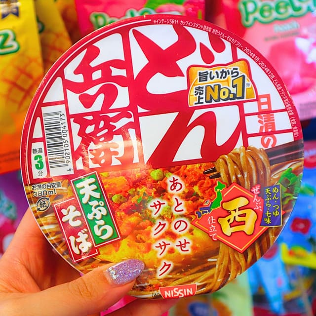 Instant Soba Noodle Dombei Tempura Soba 100g (NISSIN)