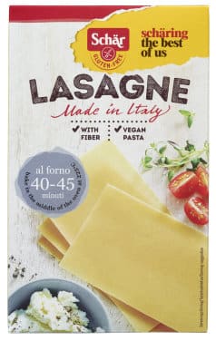 Lasagne glutenfri 250g Schär