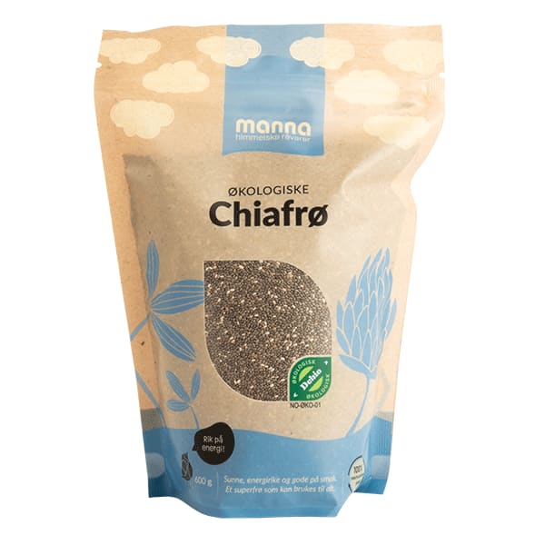 Chiafrø600 g, økologisk, Manna