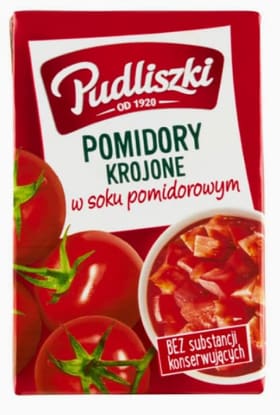 Pudliszki Hakkede Tomater 390g