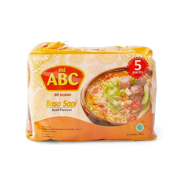 Nudler med Biffsmak - 5pk