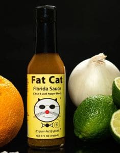 Fat Cat Florida Sauce - Citrus & Datil Pepper Bland - 148 ml (USA Import)