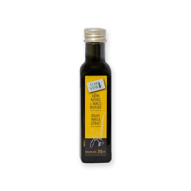 Vaniljeekstrakt L200 med frø75 ml, økologisk