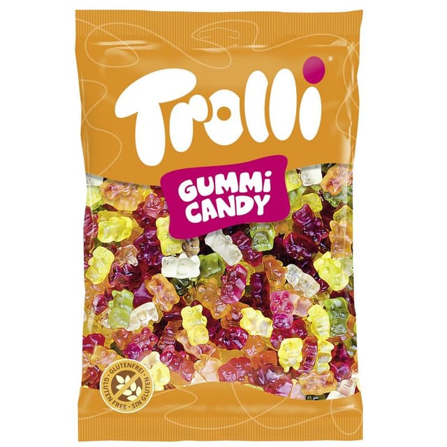 Trolli Super gummy bear 1kg Storpakk