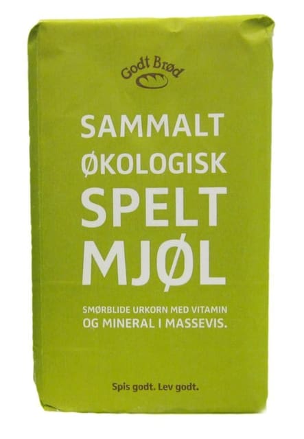Speltmelsammalt, 1 kg, økologisk, Godt Brød
